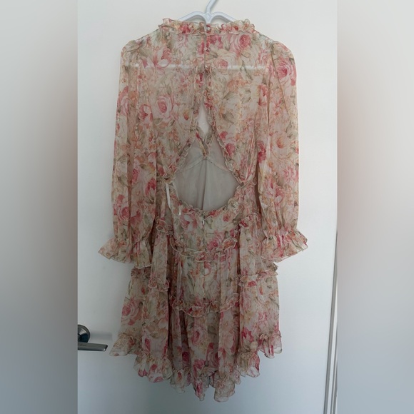 Floral Ruffle Dress - Picture 2 of 4